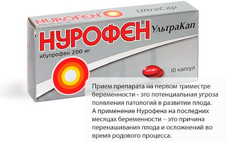 Nurofen în timpul sarcinii