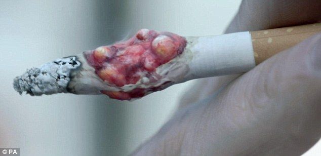 În Marea Britanie a lansat o țigară teribilă anti-publicitate